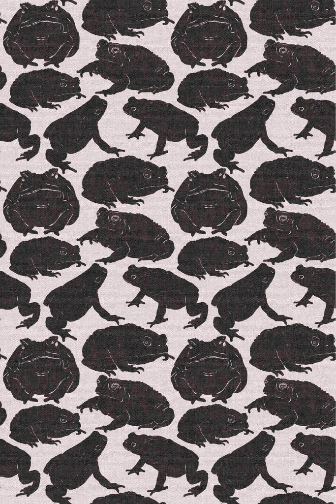 Toads Pattern Fabric – Green Planet Print