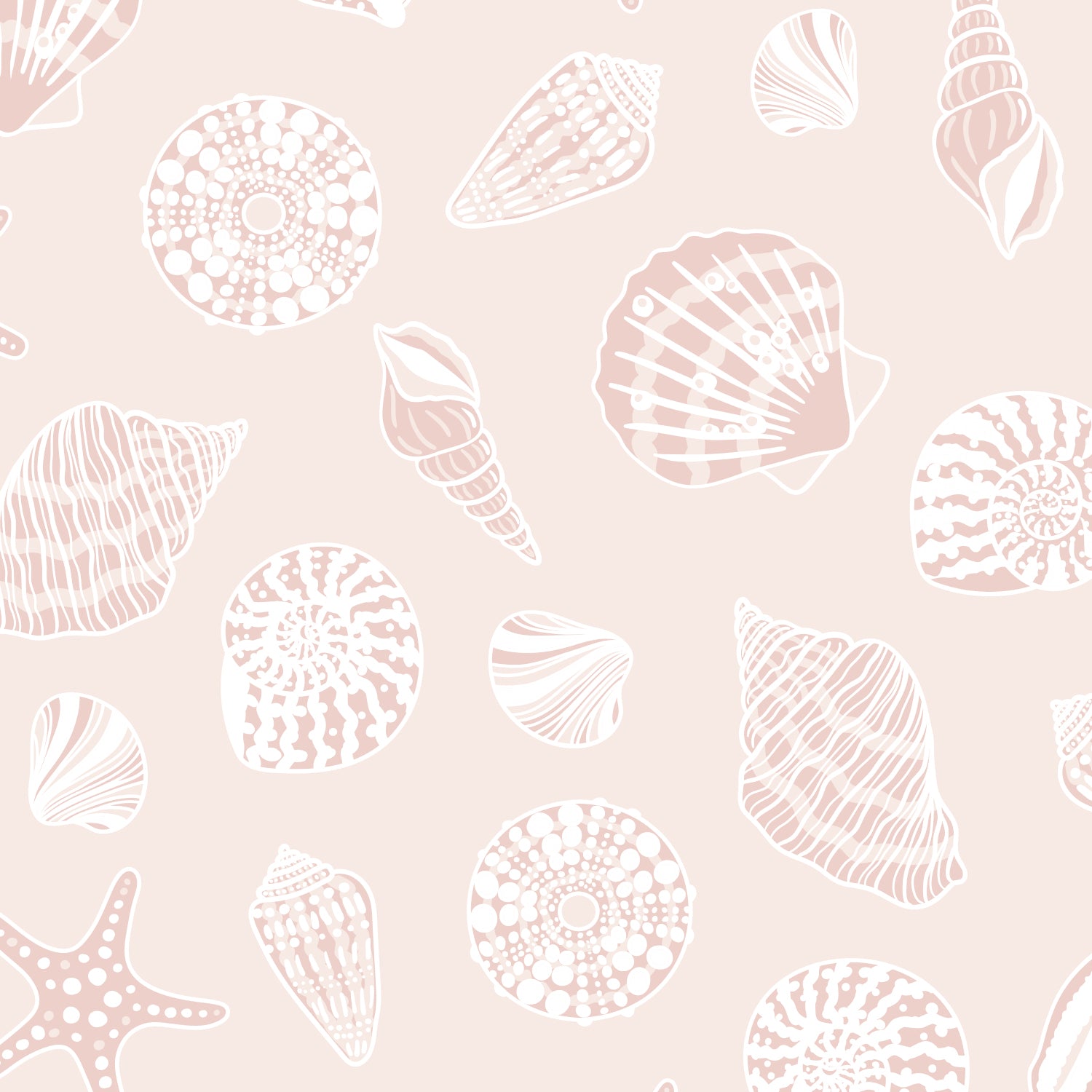 Seashells Wallpaper Samples