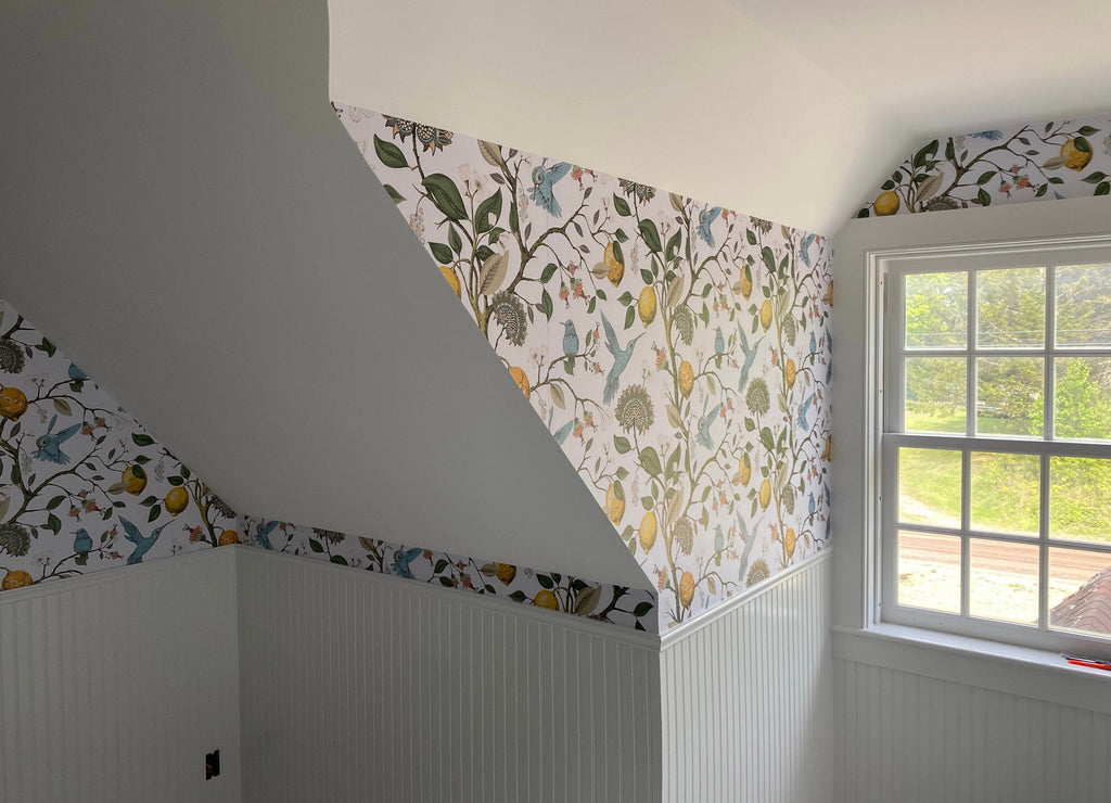 Thrifty mum transforms her home using free wallpaper samples  The Irish Sun