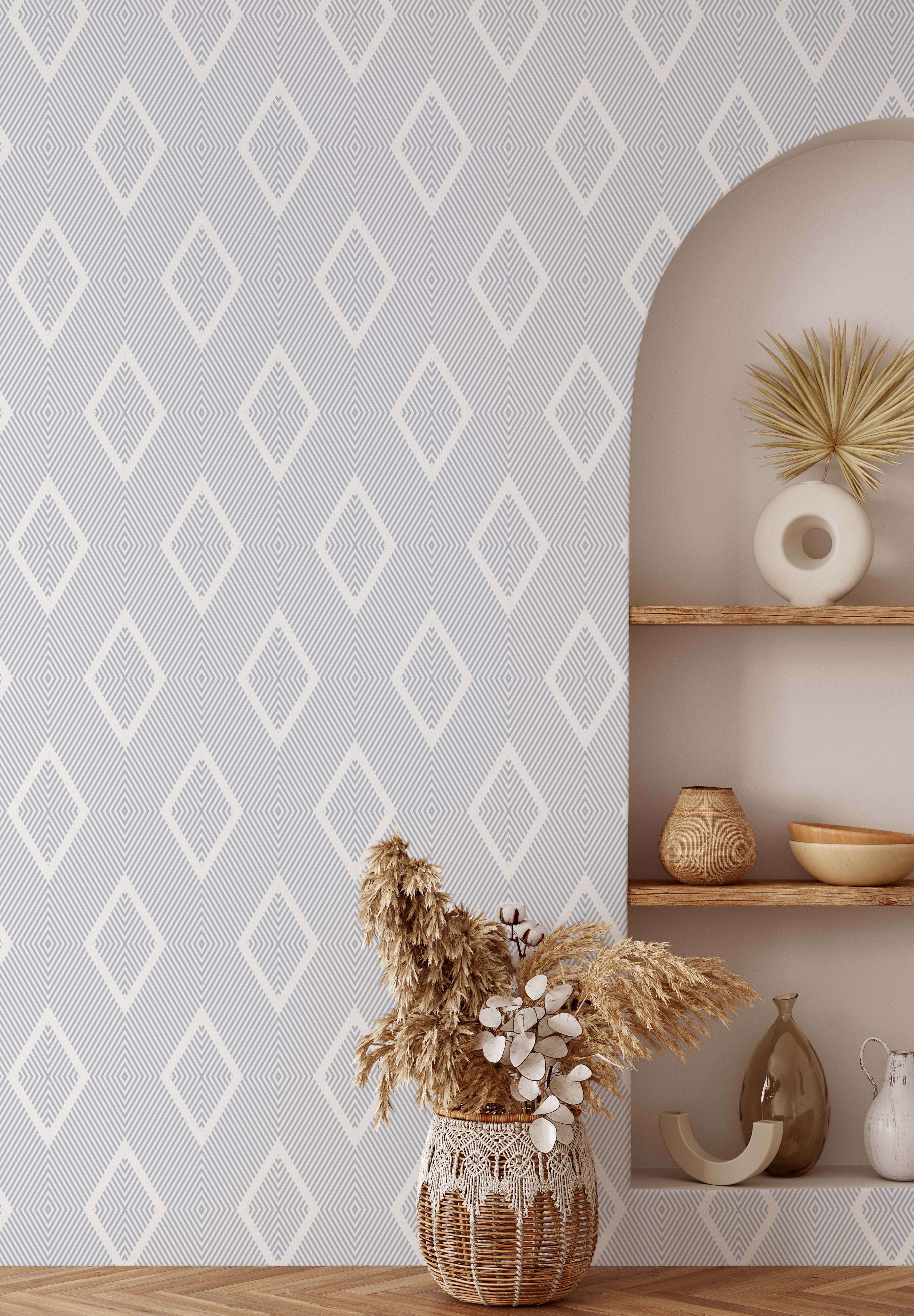 Wall Pattern Pick Peel & Stick Abstract Pattern Wallpaper | Wall Murals | Green Planet ...